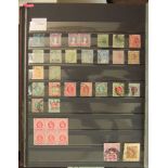 GB and Commonwealth stamps from QV (4 margin) penny black, to KGVI in a black stockbook. (