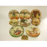 A collection of Royal Doulton Serieswares including Dickensware comprising a Dickensware Little Nell