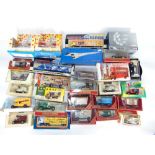 Large collection of boxed die cast toys to include items such as Noddy in Toyland, Cargo Kings, Days