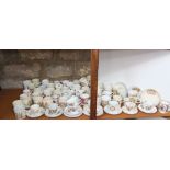 An extensive collection of Royal Commemorative wares including a Royal Doulton 1911 coronation