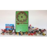 BGL of London electric Speedway game together with a collection of die cast toys.