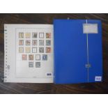 A mint and used collection of stamps from Austria in a stockbook and on hinge less Lindner album