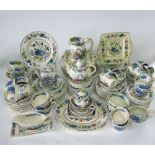 An extensive quantity of Masons Ironstone Strathmore and Regency pattern wares including an