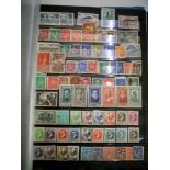 A collection of stamps from France from early issues, mint and used in two stockbook. Also some mint