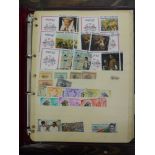 Four folder/stockbook/albums containing a GB, Commonwealth and world stamps collection