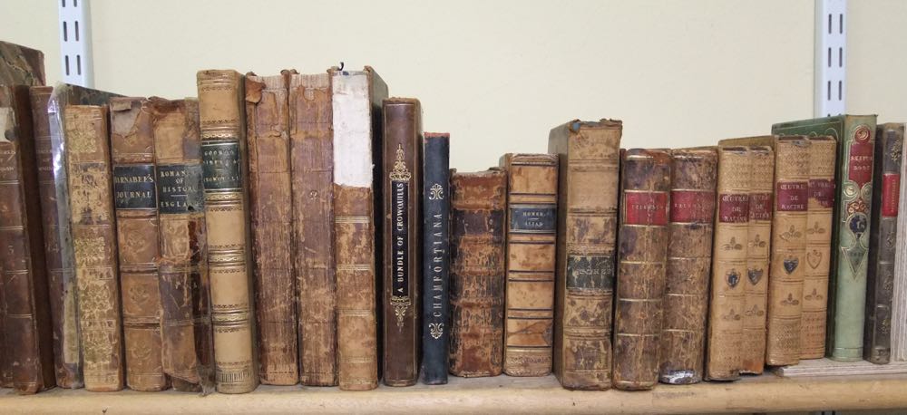 A collection of 18th and 19th century leather bound works including The History of The Jews (3 - Image 3 of 3