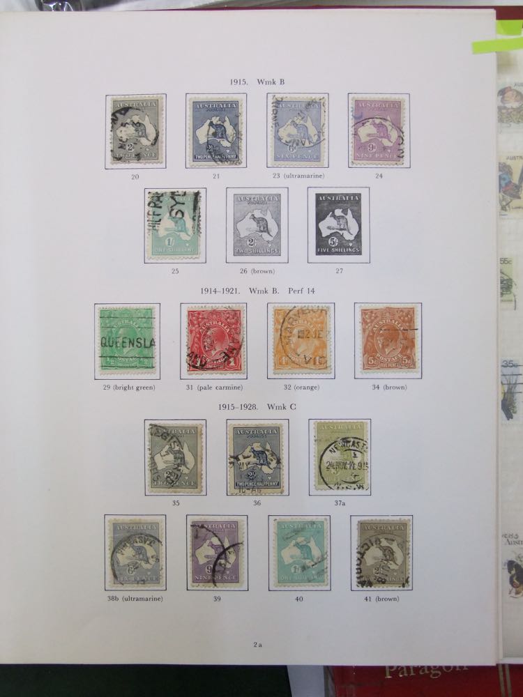 A collection of stamps from Australia in a Stanley Gibbons printed pages album - Image 4 of 5