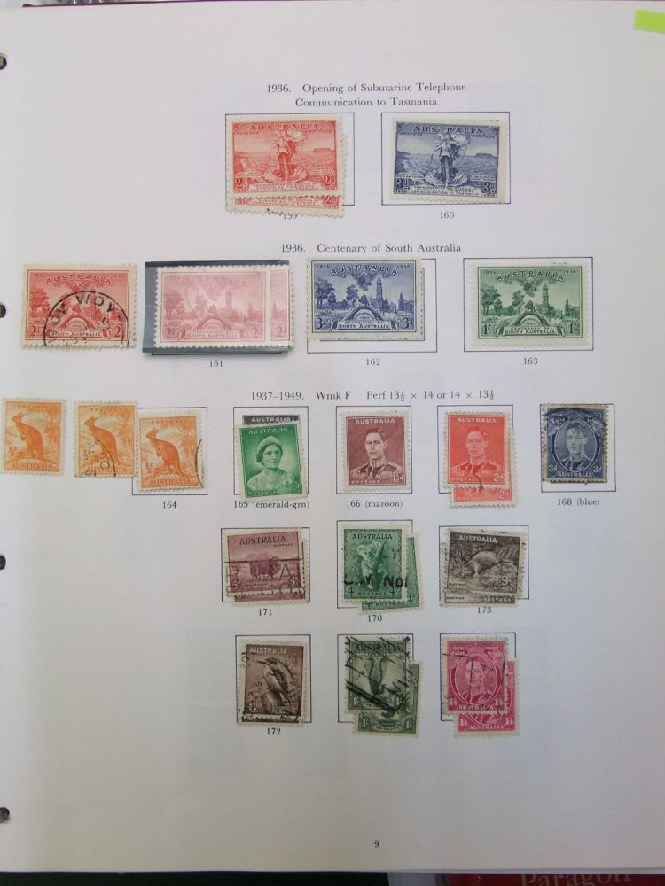 A collection of stamps from Australia in a Stanley Gibbons printed pages album - Image 5 of 5