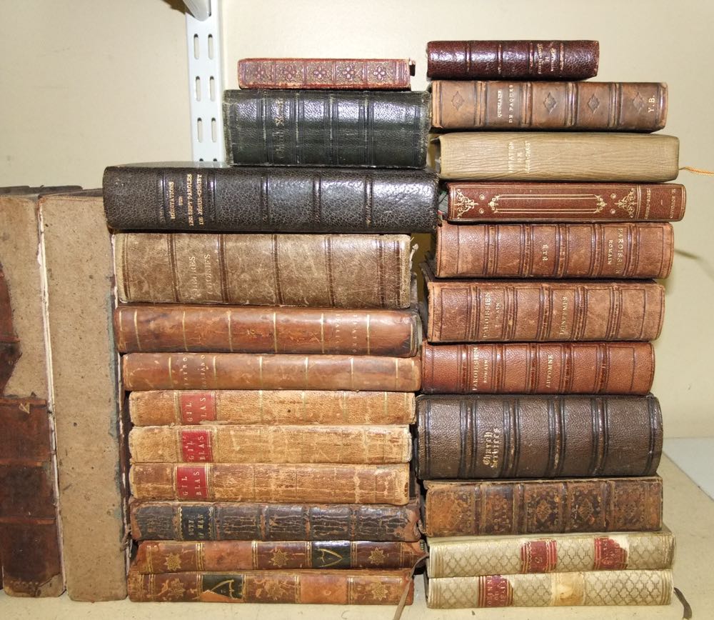 Miscellaneous collection of 18th and 19th century books, mainly leather bound, including - Image 3 of 3