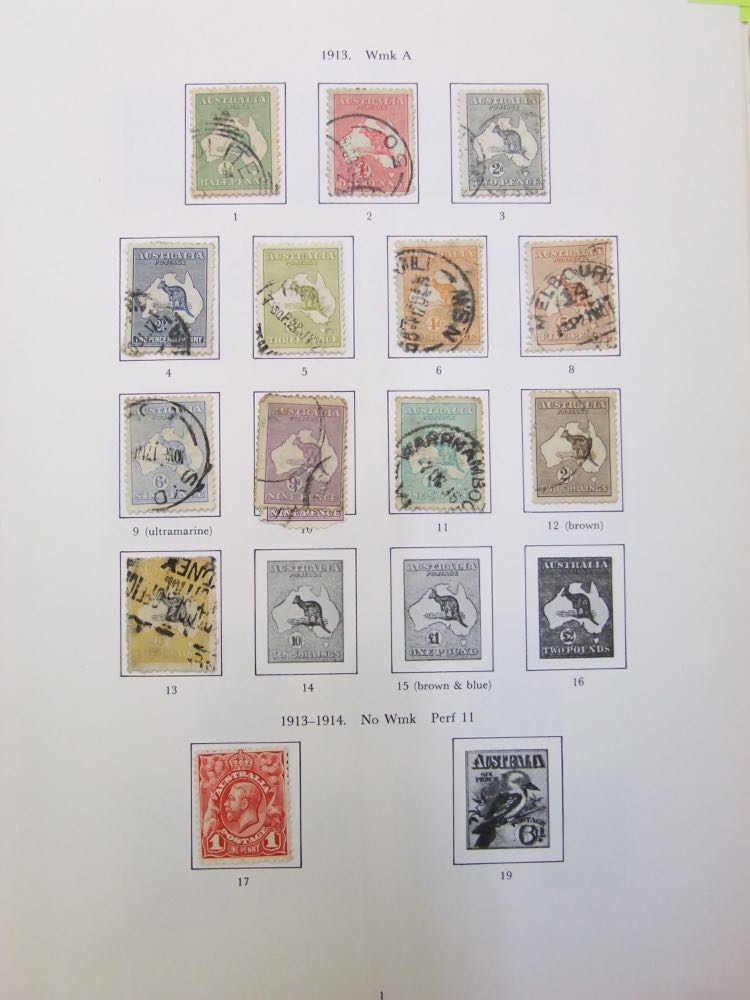 A collection of stamps from Australia in a Stanley Gibbons printed pages album - Image 3 of 5