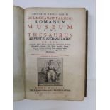 Michaelis Angeli Causei Romanus Museum Thesaurus of Antiquitatis, published Rome 1707, vellum