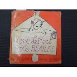 A first edition of Love Letters to the Beatles selected by B Adler, published 1964.