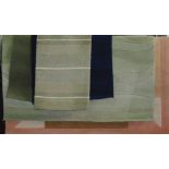 Five modern thick weave floor rugs in various sizes and designs