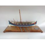 A fine 19th century scale presentation of the Skerries Life Boat - "The Lorna Platt" with engraved