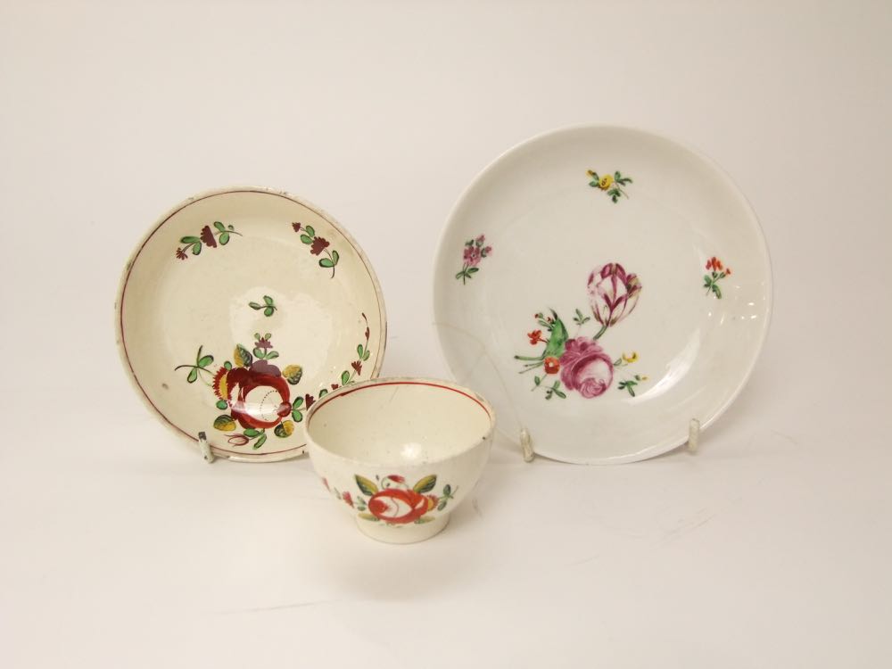 A collection of late 18th and early 19th century English ceramics including an 18th century - Image 3 of 4