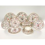 An extremely extensive late 19th and early 20th century Royal Worcester dinner service with