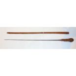 Early 20th century sword stick
