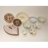 A collection of late 18th and early 19th century English ceramics including an 18th century