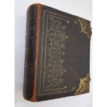 The Stock Exchange in the year 1900, deluxe edition, leather bound with gilded clasps.