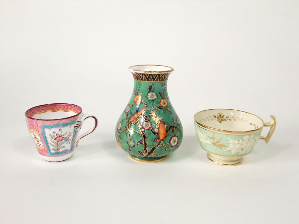 A reference collection of late 18th and early 19th century tea wares of various form including - Image 4 of 4