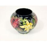 A boxed Moorcroft limited edition vase designed by Nicola Slaney, commemorating the Queen's Jubilee,