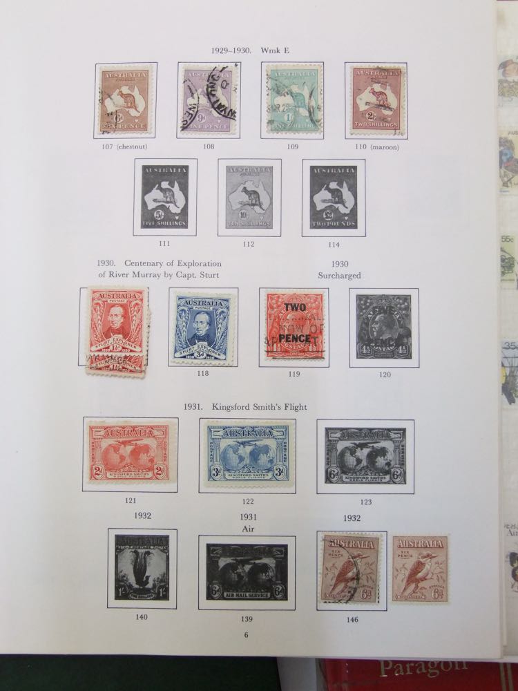 A collection of stamps from Australia in a Stanley Gibbons printed pages album - Image 2 of 5