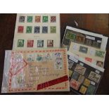 A collection of high value worldwide stamps with examples from Austria, Bavaria, Brazil, etc