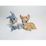 Two Wade Blow-up models of Bambi and Thumper