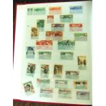 An album containing a quantity of stamps from various African countries