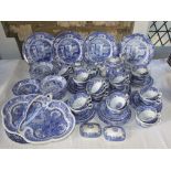 An extensive collection of Copeland Spode Italian pattern dinner and tea wares comprising, tea