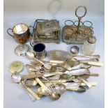 QUANTITY OF SILVER PLATED ITEMS