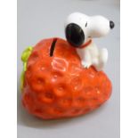 SNOOPY MONEY BOX/BANK CIRCA 1966, VICTORY JIGSAW PUZZLE, BOX OF TOY FARMYARD AND OTHER ANIMALS, 15