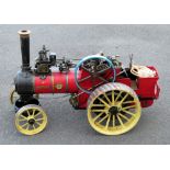 A 1½ INCH SCALE ALLCHIN LIVE STEAM TRACTION ENGINE "ROYAL CHESTER" BASED ON THE ENGINE DESIGN BY W.