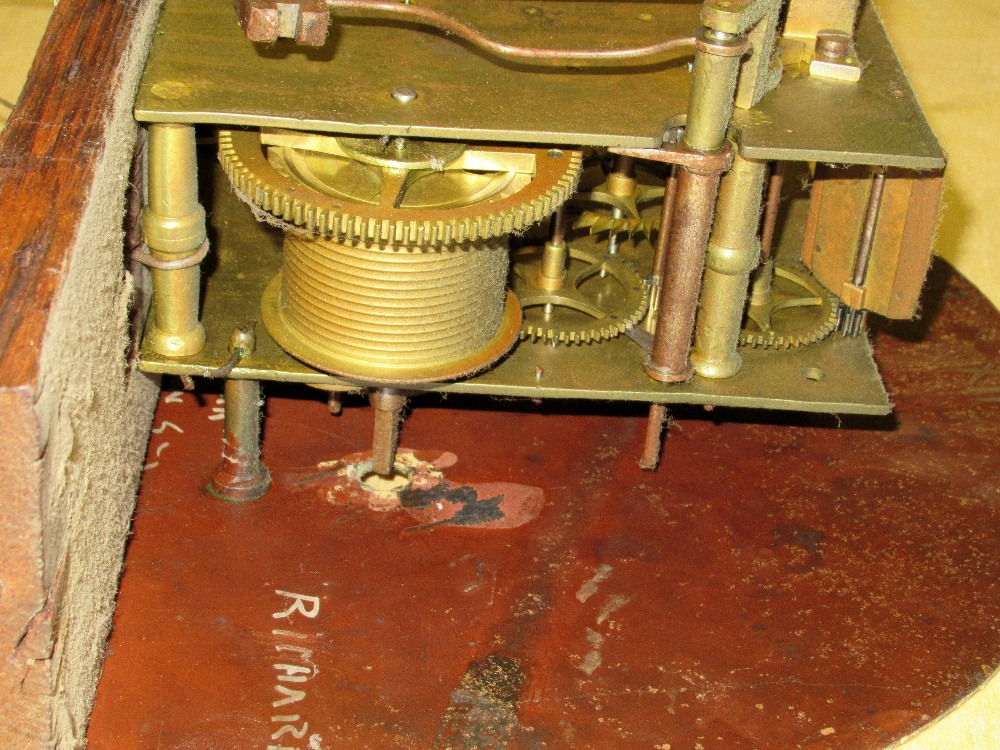 A C19th IRISH LONGCASE CLOCK WITH A CIRCULAR DIAL INSCRIBED "GARDNER GRAFTON STREET, DUBLIN" WITH - Image 9 of 12