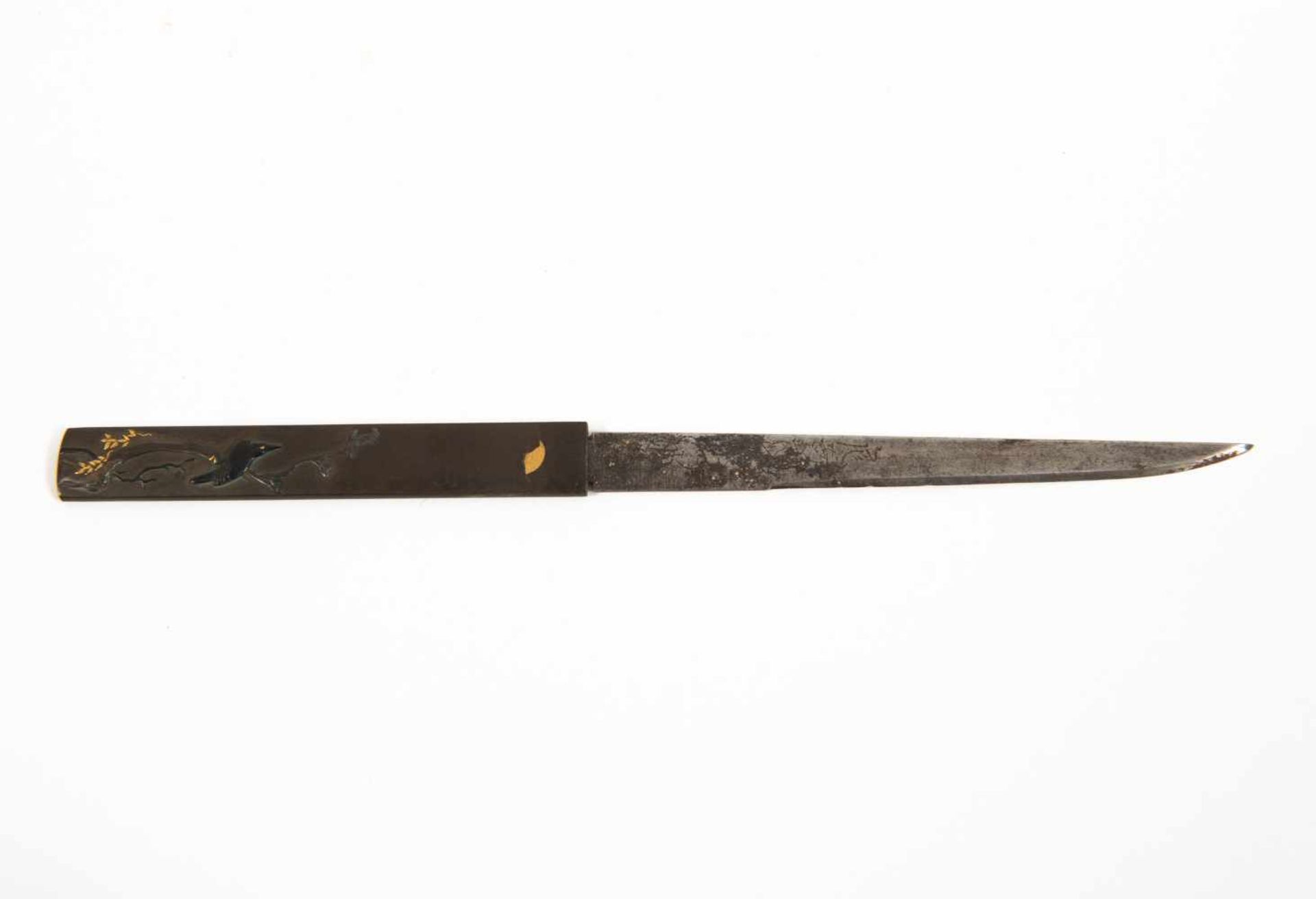 Daishô, consisting of a: Katana, nagasa 63 cm. Mei, "Bishû Osafune Tadamitsu", Dated 1489. Nakago - Image 6 of 7