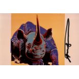 ANDY WARHOL - Black Rhinoceros