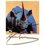 ANDY WARHOL - Black Rhinoceros