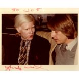 ANDY WARHOL - Andy Warhol & Joe Blahut