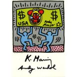 ANDY WARHOL & KEITH HARING - Andy Mouse II, Homage to Warhol