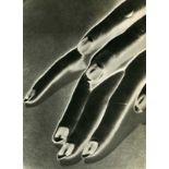 MAN RAY - Study of Hands [negative solarization]