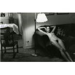 HELMUT NEWTON - Domestic Nude IV, In My Living Room, Chateau Marmont, Hollywood