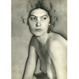 MAN RAY - Femme Nu #69 [solarization] [descriptive title]