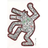 KEITH HARING [d'apres] - Barking Dog