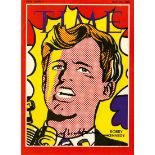 ROY LICHTENSTEIN - Bobby Kennedy