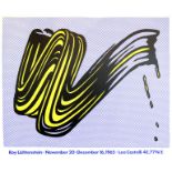 ROY LICHTENSTEIN - Brushstroke