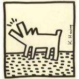 KEITH HARING - Barking Dog