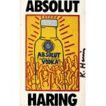 KEITH HARING - Absolut Haring