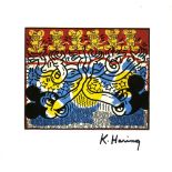 KEITH HARING - Untitled 1983 (Two Mickeys & Six Andys)