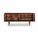 A DANISH EUROPEAN WALNUT SIDEBOARD DESIGNED IN THE 1960s BY SVEND AAGE LARSEN FOR FAARUP MØBELFABRIK