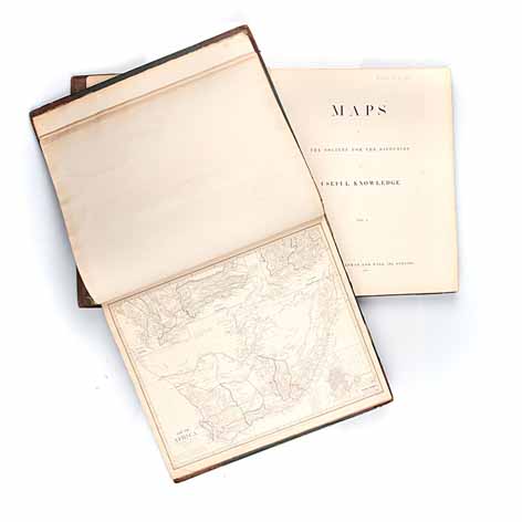 Society for the Diffusion of Useful Knowledge MAPS London: Chapman & Hall, 1844 First edition.